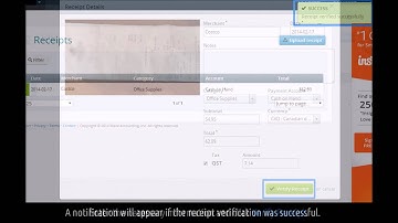 Receipt Function on Wave