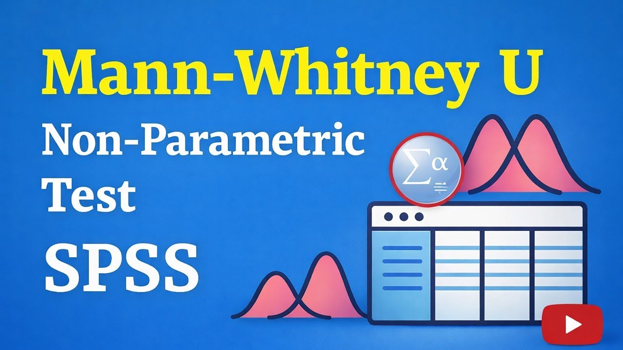 Как выполнить U-тест Манна-Уитни в SPSS | Непараметрический тест