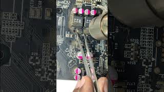 Desoldering SMD of MSI Geforce 750 Ti