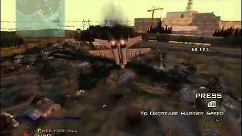 MW2  New Flyable Harrier Mod