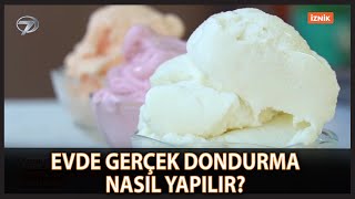 Evde Gerçek Dondurma Tarifi | Tüm Püf Noktalarıyla Dondurma Yapımı