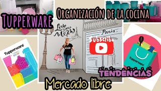 #compras #tupperware #mercadolibre Compras para organizar la cocina tupperware y mercado libre