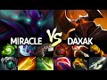 MIRACLE Spectre VS DAXAK Chaos Knight - Epic Late Game Monster Battle 7.26 Dota 2