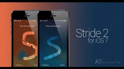 Cydia Tweak: Stride 2 - Shape passcode for your iDevice