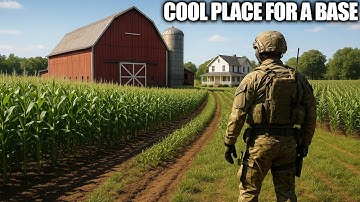 This Farm is an Excellent Place for a Base…