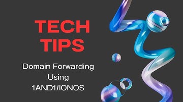 Domain forwarding using 1and1.com