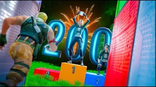 *NEW* 200 LEVEL DEFAULT EASY DEATHRUN MAP CODE (9407_3686_3912) FORTNITE CREATIVE