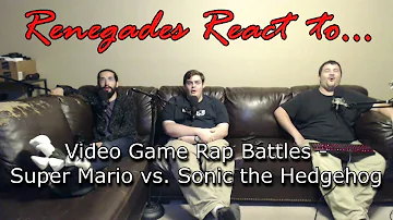 Renegades React to... Video Game Rap Battle - Super Mario vs. Sonic the Hedgehog