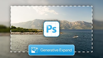 BRAND NEW Generative Expand in Photoshop Beta Update #2MinuteTutorial