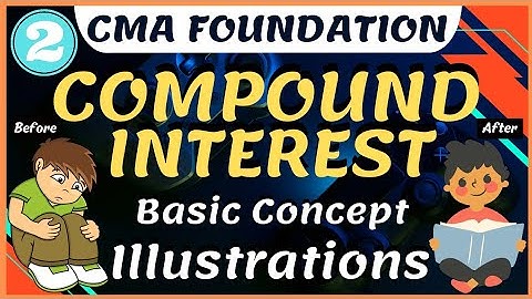 #88 || Compound Interest || Illustrations in One Video || CMA Foundation || Ravi Kumar
