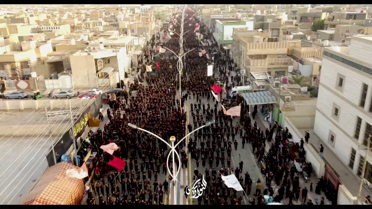 زينب بحيره وحسين نولا يابوفاضل يراعي المرجله عزاء السابع موكب شهيد الجمعة الحسيني الموحد