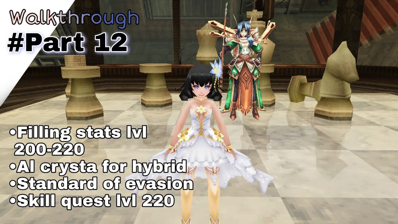 Iruna online high wizard hybrid walkthrough part 12 YouTube