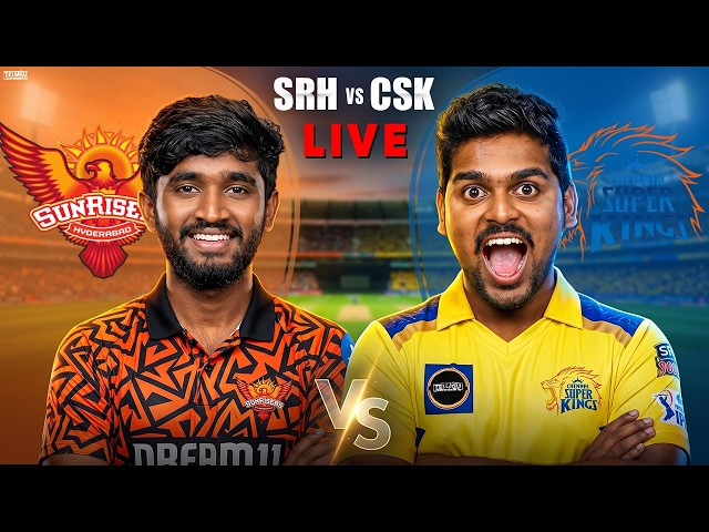 🔴 CSK Vs  SRH Intense IPL Match | IPL 2026 CSK and SRH Match 🔥🔥 Telugu Experiments