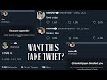 fake tweet tutorial