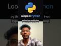 Python Loops Explained in 30 Seconds 🚀 #coding #programming#python #codingbat #education