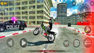 Motorcycle Crazy Racing Game | Trial Motocross Top Speed Test | Motor Stunts Gameplay screenshot 4