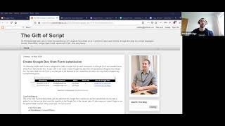 Create Google Doc from Form Submission - tutorial