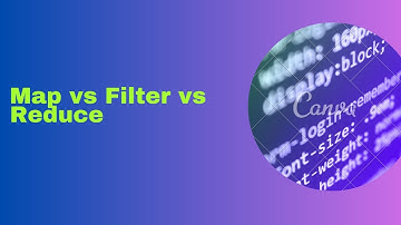 Map vs Filter vs Reduce in Javascript