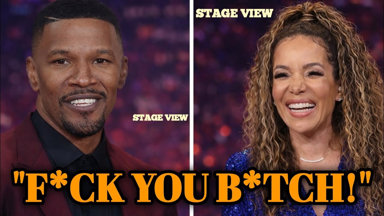 Jamie Foxx’s Emotional Clash with Sunny Hostin on The View Show
