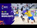 Senegal v brazil  fifa beach soccer world cup 2021  match highlights