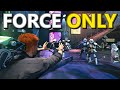 Using only the force to crush enemies in jedi survivor