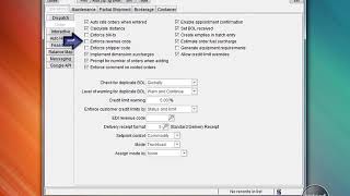 Famous 01 order entry overview Profile