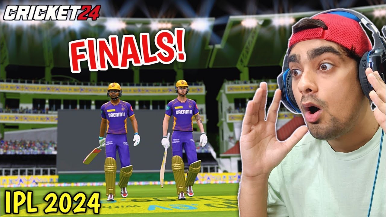 FINALS! KKR Vs SRH Cricket 24 IPL 2024 (FULL THRILLER) - YouTube