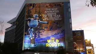 The Wild Robot Billboard Sunset Blvd Los Angeles California Usa January 6, 2025