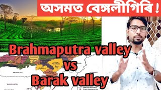 Brahmaputra valley vs Barak valley || Assamese vs Bengali || Demography of Barak valley | ARM Beacon