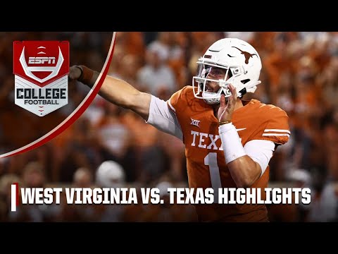 West virginia mountaineers vs. Texas longhorns | full game highlights