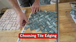 Choosing Tile Edging for a Shower