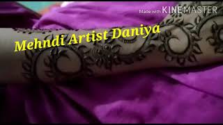 Dubai Arabic Plus Indian Mehndi Designs In Antic Patterns.