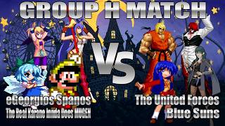 MUGEN BCR - eGeorgios Spanos & The Real Karane Innda Does MUGEN VS The United Forces & Blue Suns