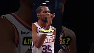 Kevin Durant’s Biggest Flaw is NOT Lifting Weights 😅 #shorts #kevindurant