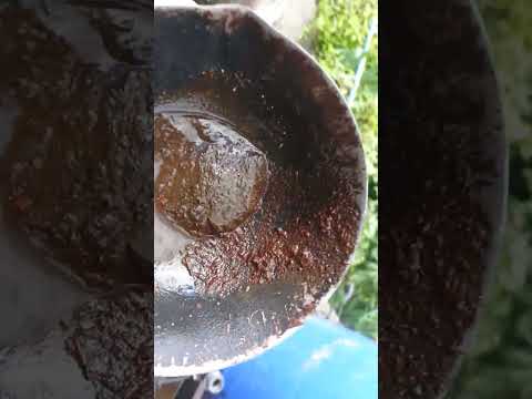 Ржавчина из скважины. Очень  ГРЯЗНО!
