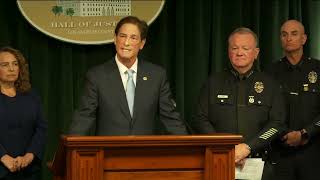 Full press conference: Singer D4vd charged with murder of 14-year-old girl