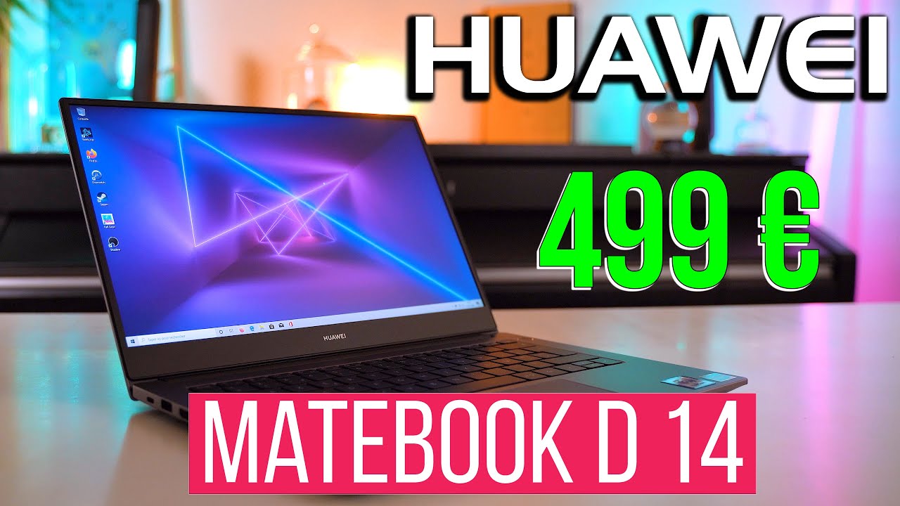 Huawei Matebook D14 2020 Test Du Pc Portable Huawei A De 500 Solde 2020 Youtube