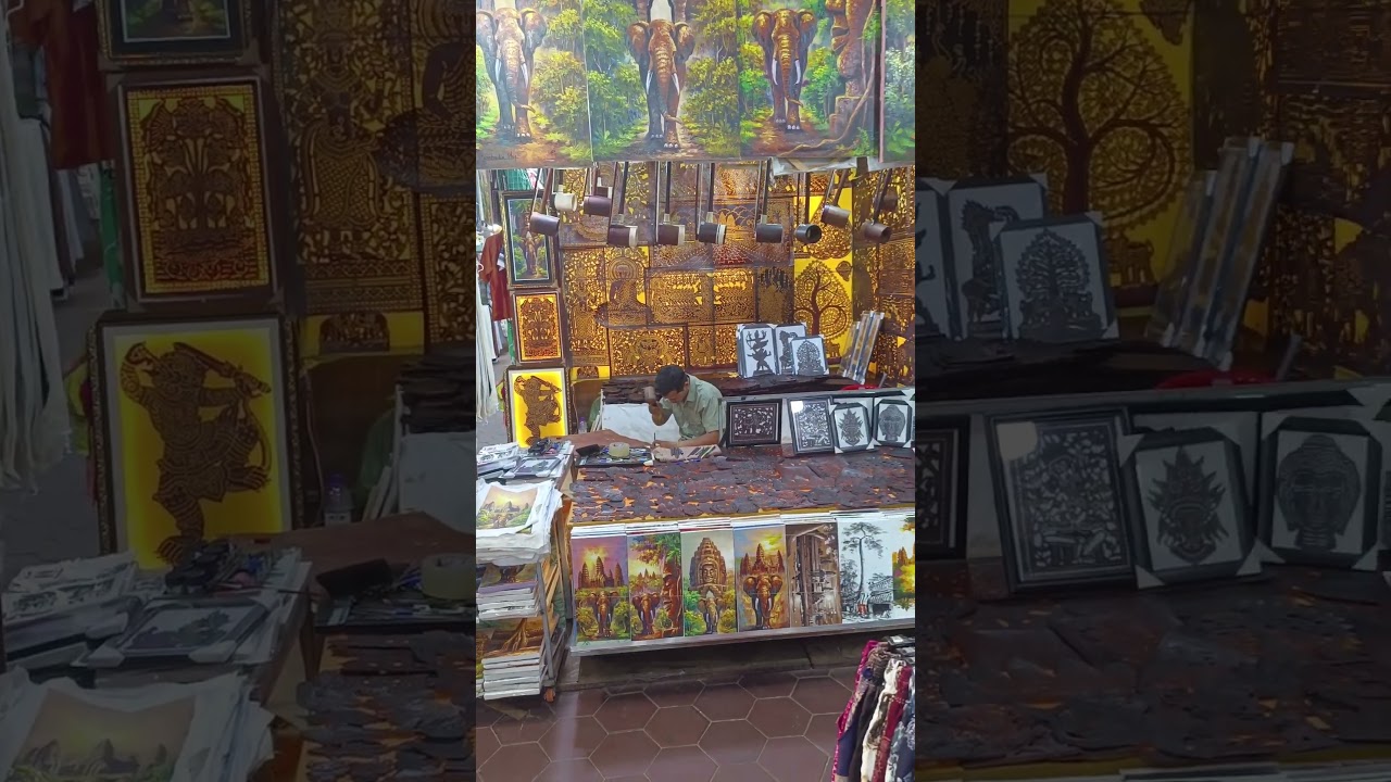 Old Market Pokambor Ave, Кронг Сием Рип, Камбоджа 🇰🇭