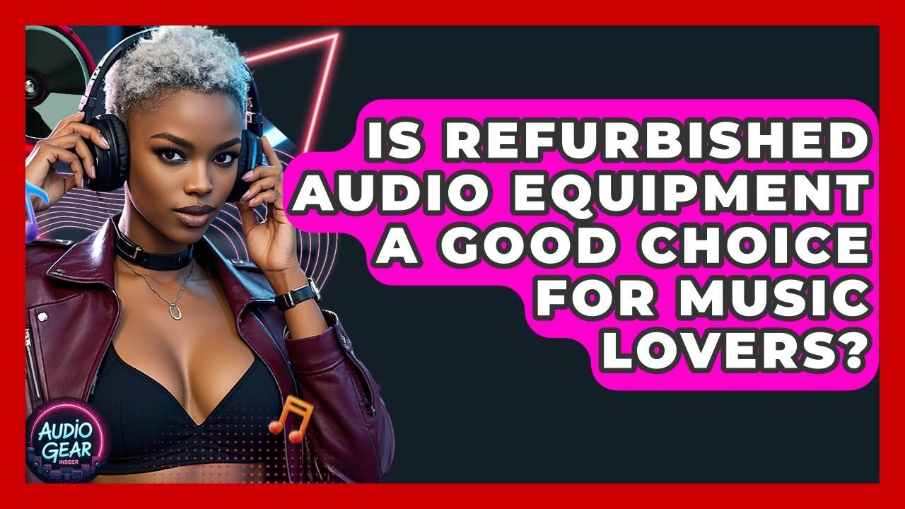 Is Refurbished Audio Equipment a Good Choice for Music Lovers? | Audio Gear Insider