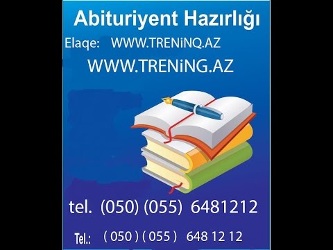 Qəbul İmtahanı Düzgün hazirlaşmağın Xüsusi Psixoloji SİRRLERİ Yüksək Bal Abituriyent TQDK1