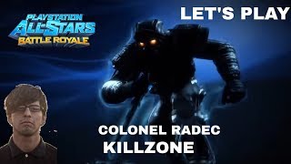 LET'S PLAY - PlayStation All-Stars: Battle Royale - Arcade Mode - Colonel Radec (Killzone) (PS3)
