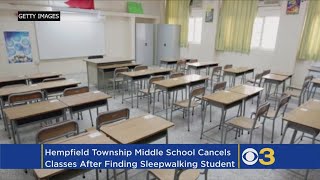 Sleepwalking Student Causes School To Cancel Classes