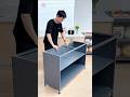 Magical Kitchen Cabinet 🤩! #kitchencabinets #foldable #shelfs #utilities