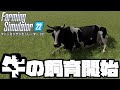 【農場経営】 「牛の飼育を開始！その前にエサやわらの準備だ！」【FarmingSimulator22】