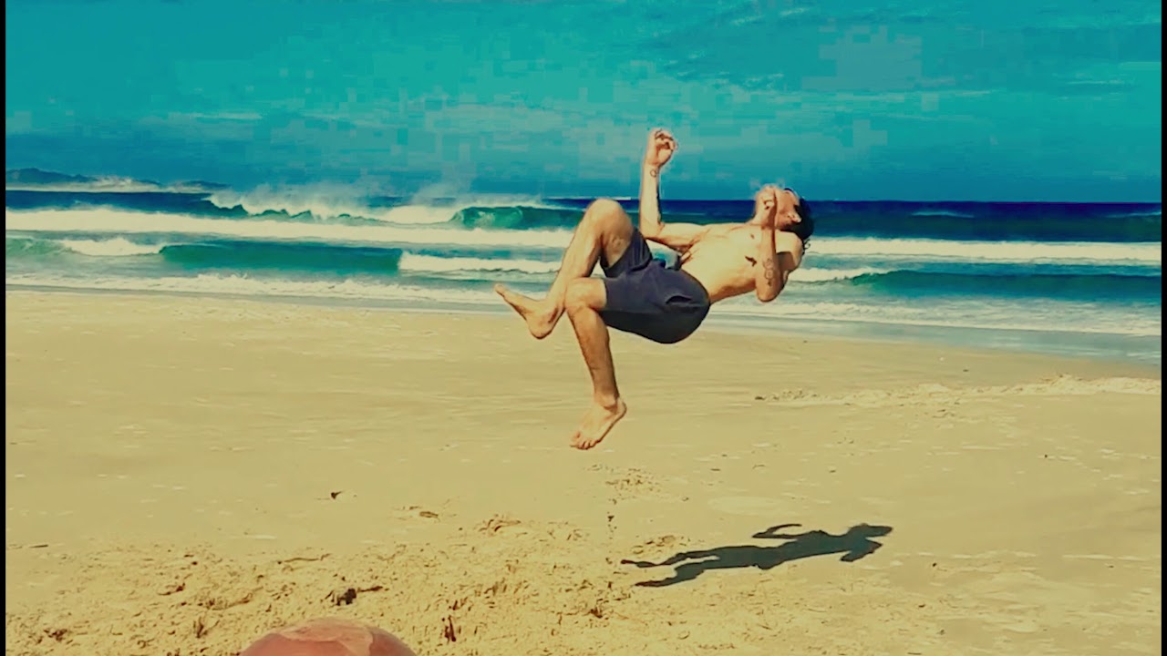 Fusion beach and airtrack flips and tricking