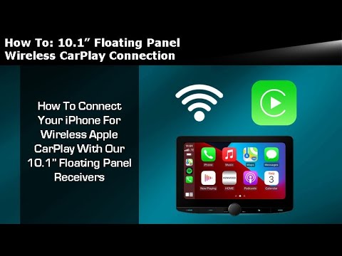 How To: Wireless Apple CarPlay Initial Connection Process on 10.1