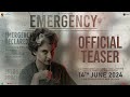 Emergency announcement  kangana ranaut  manikarnika films  zee studios  in cinemas 14 june 2024