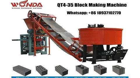 QT 4-35 Block Making Machine with German Technology