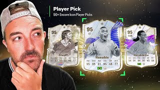 NEW 90+ ENCORE ICON PLAYER PICKS!