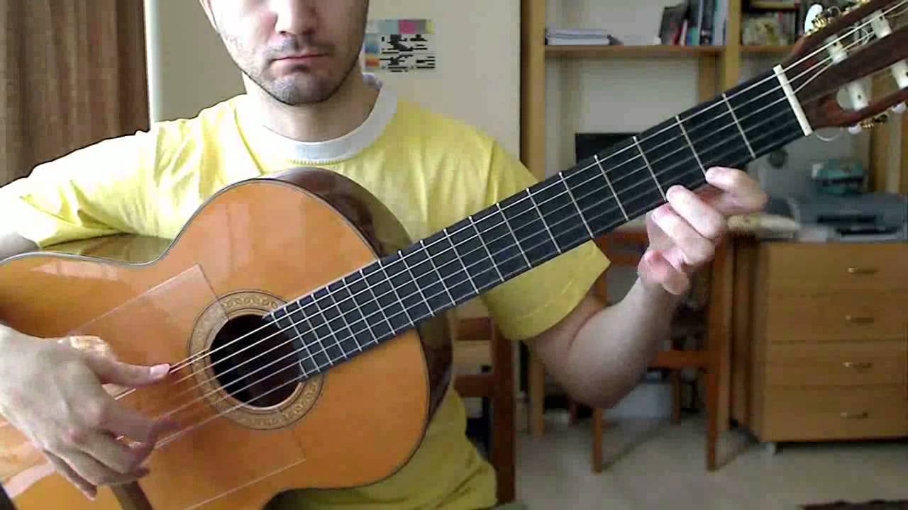 Paco de Lucia --- ENTRE dos Aguas (Guitar slow Play-Through)